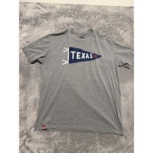 Tumbleweed Texstyles‎ T-Shirt Mens XL Gray Texas Pennant Graphic Short Sleeve